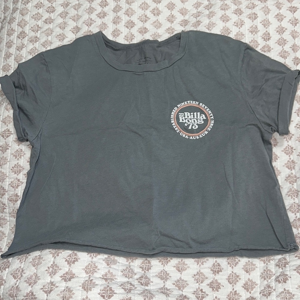 Billabong shirt cropped